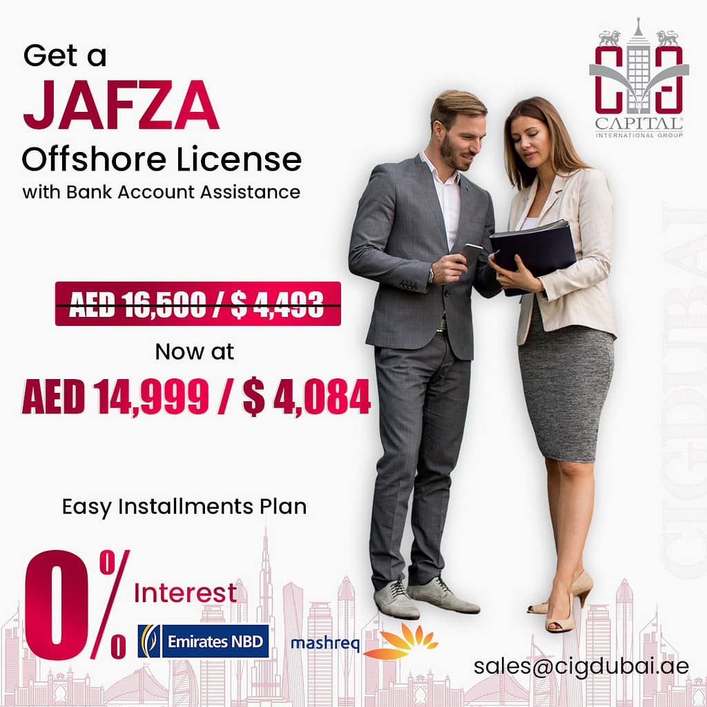 jafza offshore CIG Dubai