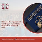 long-term visa in the United Arab Emirates